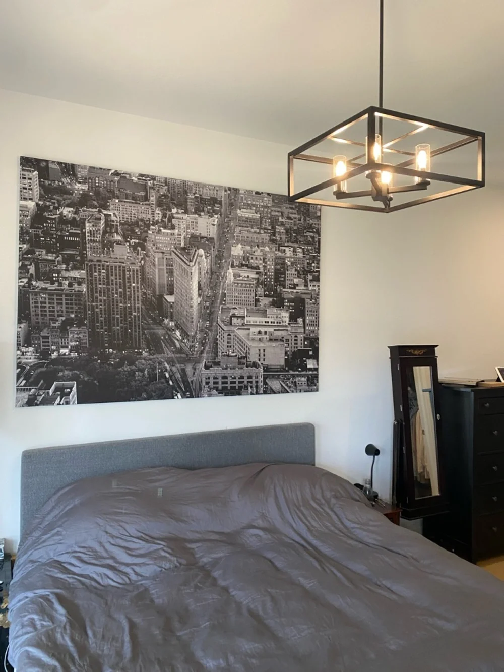 NYC cityscape large canvas print-Y2K IKEA - Picture 4 of 6